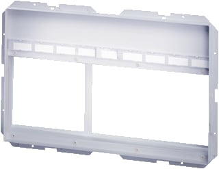 Hensel - ENYSTAR Deksel installatiekast Afdekpl Zek.App 2Vd Fpap41