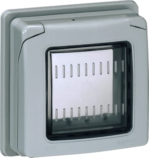 Legrand - Mosaic Toeb./onderd. CEE stekker/stopcont. adapter p17 tempra voor m