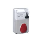 Legrand - P17 Tempra CEE-contactdoos combinatie sch. wcd 400v 16a 4p ip44