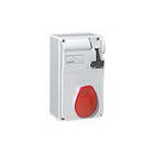Legrand - P17 Tempra CEE-contactdoos combinatie ges. wcd 400v 32a 4p