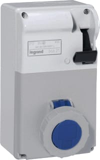 Legrand - P17 Tempra CEE-contactdoos combinatie Sc Wcd 230V 16A 3P Ip55
