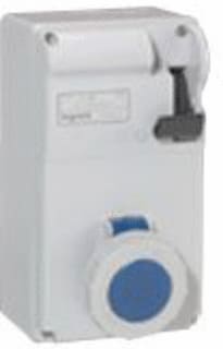 Legrand - P17 Tempra CEE-contactdoos combinatie ges. wcd 230v 32a 3p