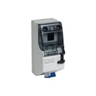Legrand - P17 Tempra CEE-contactdoos combinatie Sch Wcd 230V 16A 3P Ip44