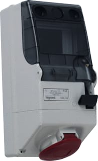 Legrand - P17 Tempra CEE-contactdoos combinatie Sch Wcd 400V 16A 5P Ip44