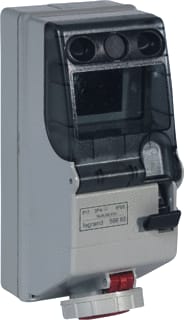 Legrand - P17 Tempra CEE-contactdoos combinatie sc wcd 400v 16a 4p ip66