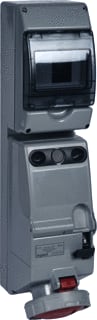 Legrand - P17 Tempra CEE-contactdoos combinatie Sc Wcd 400V 63A 5P Ip66