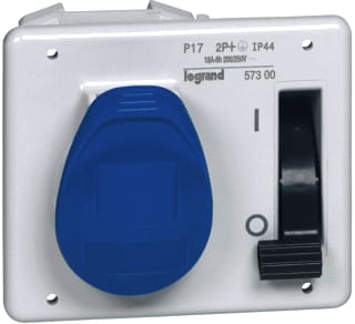 Legrand - P17 Tempra CEE-wandcontactdoos Wcd Cee 230V 16A 3P Ip44
