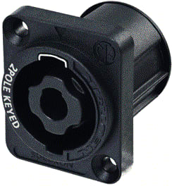 Neutrik - A/V-connector SPEAKON 2-P D-SIZE