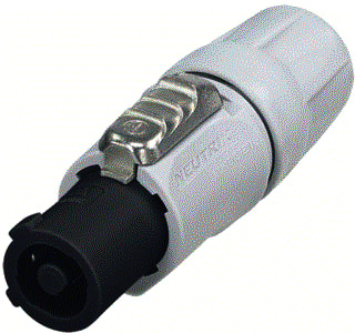 Neutrik - Ronde (industrie) connector powercon kabel aarde pen