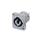 Neutrik - Ronde connector, inbouw (z/kabel) POWERCON PANEEL 2P+PE BUS