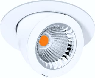 Fosnova - Downlight/spot/schijnwerper Luthor Big Cell Wit Ds