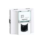 Legrand - Mosaic Datacontactdoos twisted pair Rj45 Doorvoer Lcs6