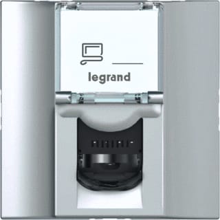 Legrand - Mosaic Datacontactdoos twisted pair Rj45 Doorv Lcs6A S