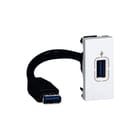 Legrand - Mosaic Datacontactdoos twisted pair Mos Usb-Cntds 3.0 1M Wit