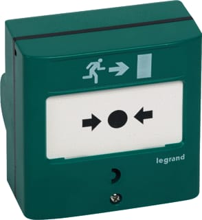 Legrand - Handmelder Groen 2Xwis