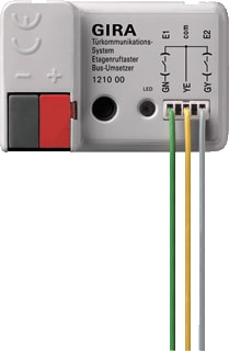 Gira - Aanvull. app. deur-/video-intercom Interface 2V Deurcomm