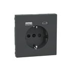 Schneider Electric Merten - Wandcontactdoos (WCD schakelmat.) wcd schakmat meg2367-6034