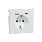 Schneider Electric Merten - Wandcontactdoos (WCD schakelmat.) Wcd Schakmat Meg2367-6035
