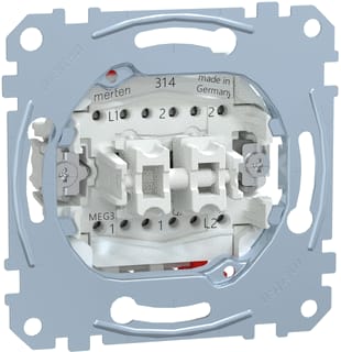 Schneider Electric Merten - Installatieschakelaar Install Schak Meg3126-0000