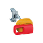 Legrand - LEXIC DIN Deurkoppeling schakelaar ext. draaibed. rood mo ap