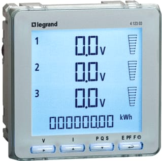 Legrand - LEXIC DIN Multifunctionele paneelmeter 412053