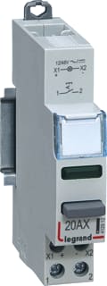 Legrand - LEXIC DIN Drukknop modulair cx3 drukschak no+gr 12/48