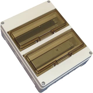 LSK - PS Groepenkast, leeg 2X13 Modules 340X270Mm Hxb