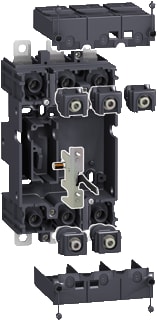 Schneider Electric - Compact NSX Chassisdeel vermogensschakelaar Plug-In Kit 3P Nsx100-250