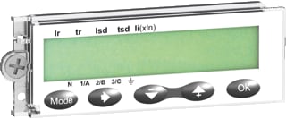Schneider Electric - Compact NSX Displayelement bussysteem lcd scherm tbv micr.log. 5