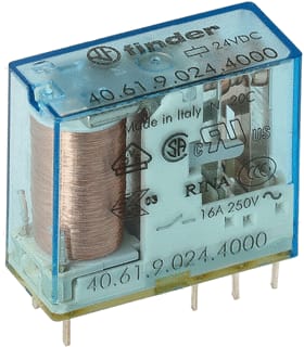 Finder - 40 Schakelrelais Relais 1W 16A 12Vdc