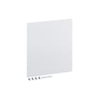 Hager - Univers N Scheidingsplaat voor kast/lessenaar afsch achterwnd 800mm