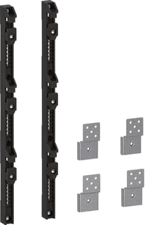 Hager - Univers N HS Stroomrailsteun raildrager 185 mm se3