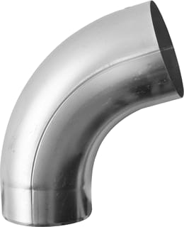 Rheinzink - Classic Fitting met 2 aansluitingen Bocht 80 72Gr Verj-Spie