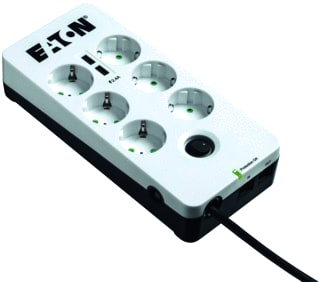 Eaton - Protection Box Contactdooscombinatie Netfiltr Pb6Tud 6Xdin,Usb