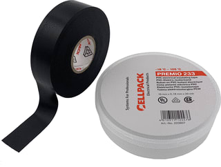 Cellpack - Premio 233 Zelfklevende tape Tape 19X20 Zw