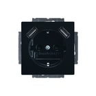 ABB Busch-Jaeger - Future, Carat Wandcontactdoos (WCD schakelmat.) wcd ra kv 2xusb antr