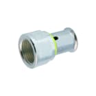 Wavin - Tigris Gas Fitting met 2 aansluitingen Tigr/G Overg Kopp 25X3/4Bi