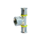 Wavin - Tigris Gas Fitting met 3 aansluitingen Tigr/G Overg T-St 25X3/4Bi