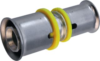 Wavin - Tigris Gas Fitting met 2 aansluitingen Tigr/G Verl Kopp 20X16