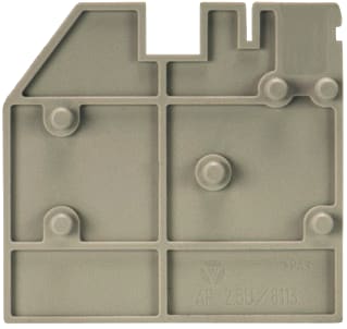 Wieland - Eindplaat rijgklem 07.312.4655.0