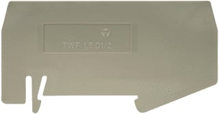 Wieland - Eindplaat rijgklem 07.312.8453.0