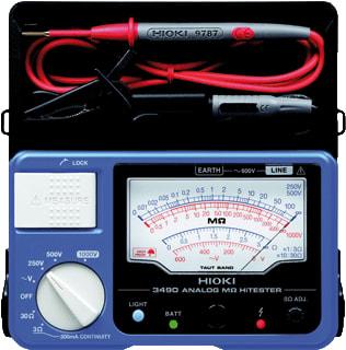 Hioki - H349 Isolatieweerstandsmeter Isolwstmt H3490 (Analoog)
