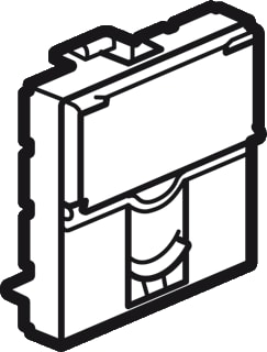 Legrand - Mosaic Inzetplaat schakelmateriaal Mos Centrpl 1V Keystone