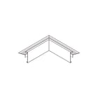 Roval - Dakrandprofiel Trim Bin.Hoek 110/064