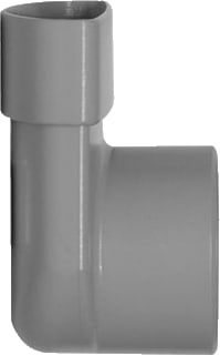 RM&CO - Slim Tube Sifon-/afvoerbuis Bocht 90 Achtuit Ds5