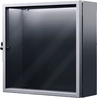 Rittal - FT Deur/bed.-tableau vr kast/lessenaar Zichtvenst 597X597X34