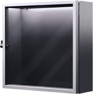 Rittal - FT Deur/bed.-tableau vr kast/lessenaar Zichtvenst 597X377X60