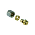 Henco - Fitting met 2 aansluitingen Ada Schrfit Mes 20X22 Zk2