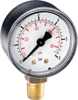 Watts - MR Buisveermanometer Manometer 63-R-1/4 0/6B