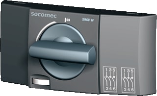 Socomec - SIRCO M Afschermkap aansluitklem hoofdkabel Sir.M Afdekplaat